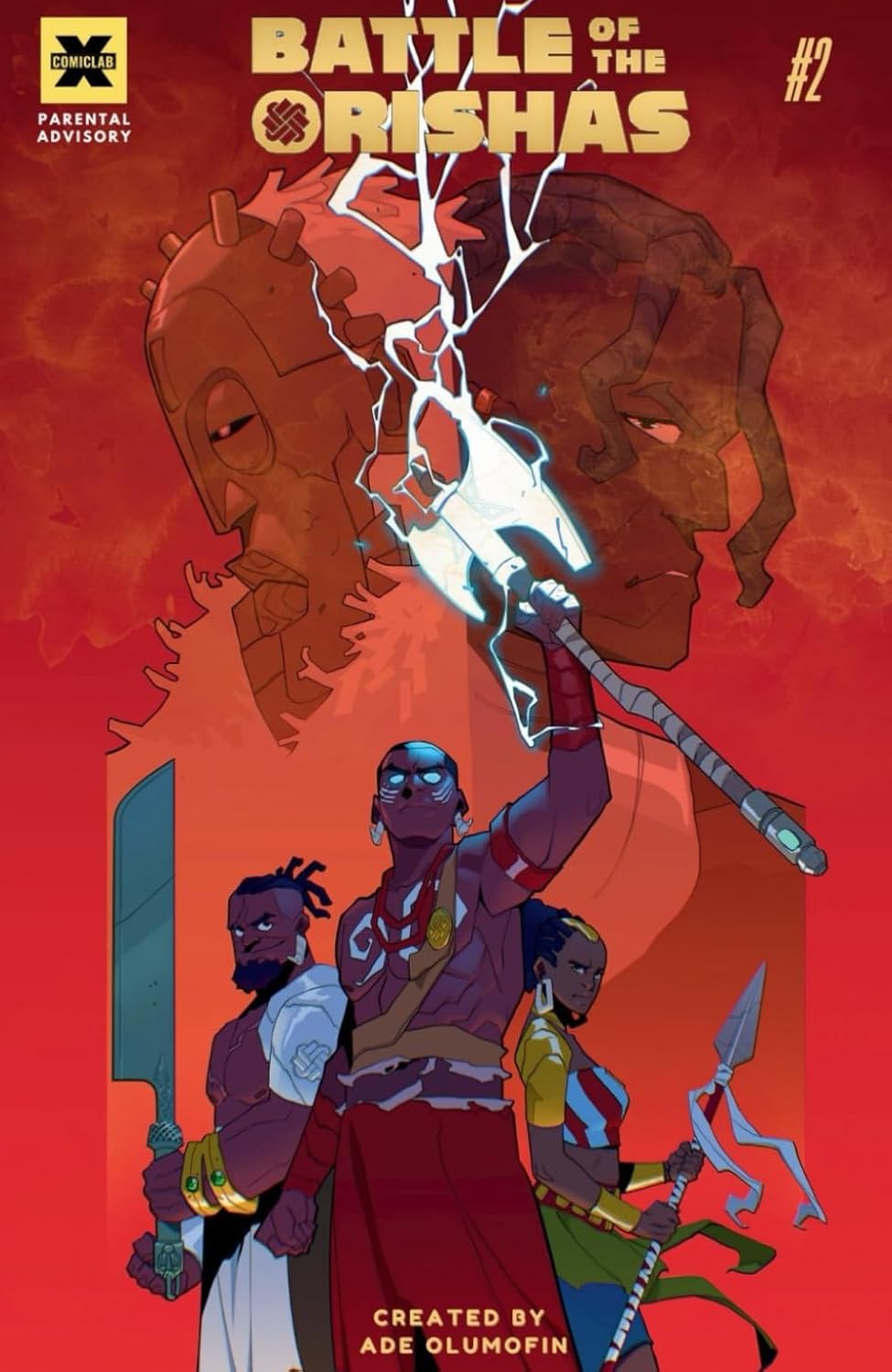 

Battle of the Orishas: A continuation of the fictional rise of Sàngó from general to god-king (Sàngó - A Complete Mythic Fantasy Graphic Novel) (Independently published)