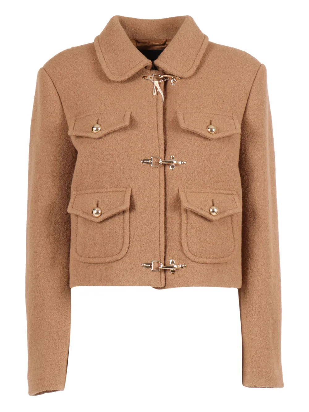 

Однобортный пиджак Fay, коричневый