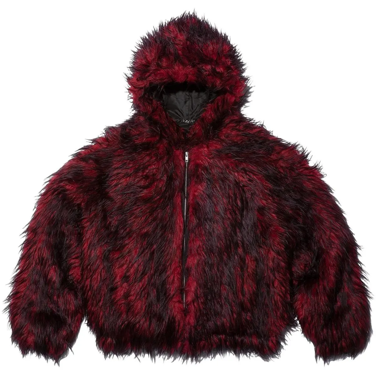 Supreme Куртка Y's By Yohji Yamamoto FW25 WEEK3 с капюшоном из искусственного меха ветрозащитная унисекс, Black — фото 2