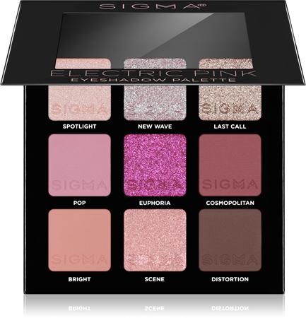 

Палитра теней для век Sigma Beauty Party on The Go, Electric Pink 9 g