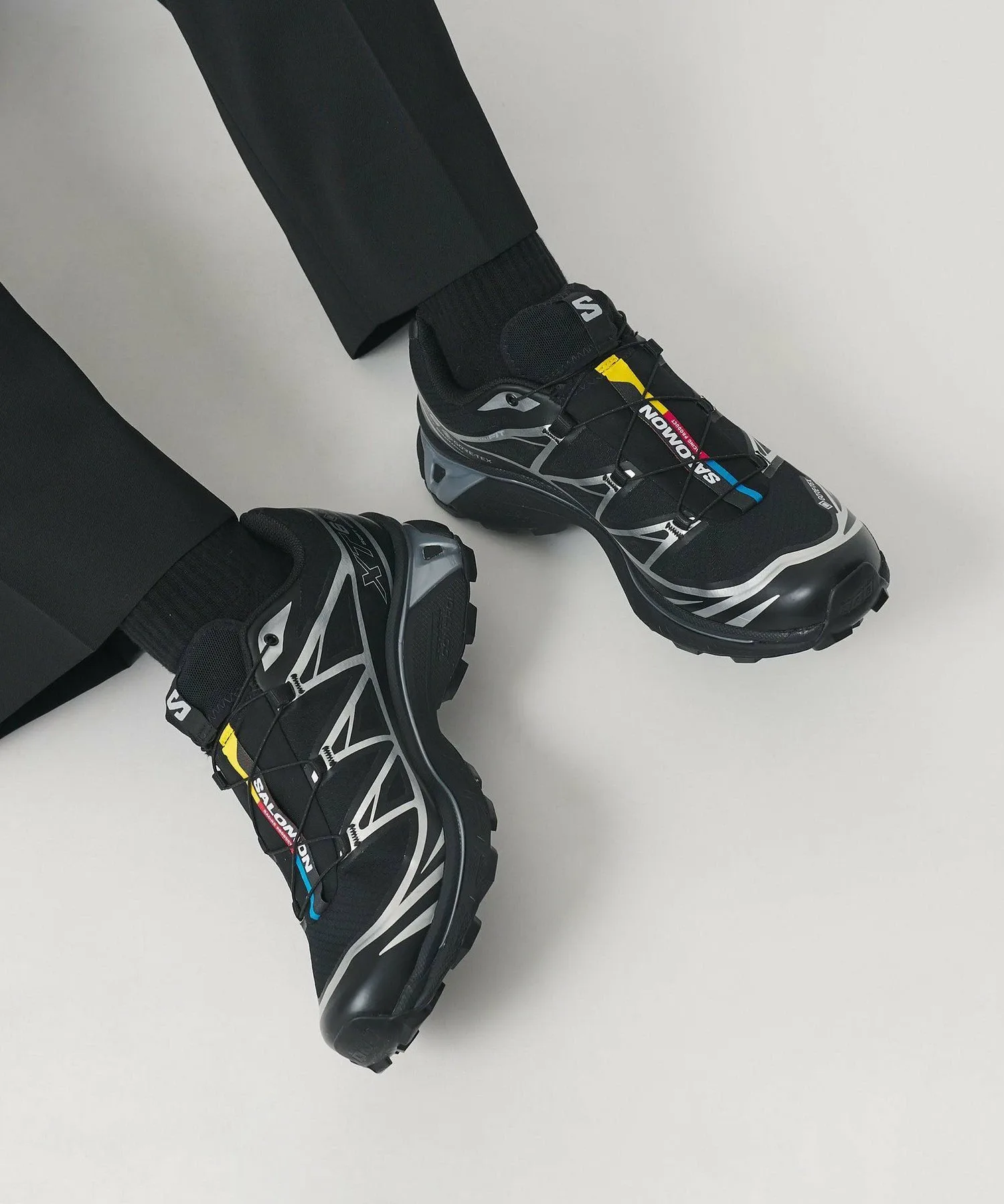 Кроссовки Salomon XT-6 GORE-TEX Beauty&Youth United Arrows, Black — фото 2