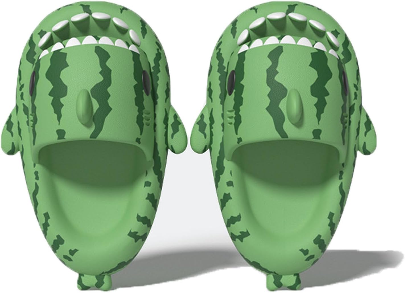 

Тапочки в форме рыбы-удильщика и акулы, светящиеся в темноте, супер мягкие и удобные, сандалии-акула для женщин и мужчин Generic