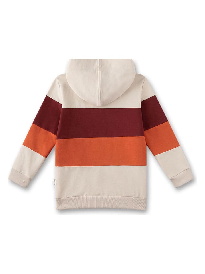 Sanetta Kidswear Худи бежево-оранжевого цвета — фото 2