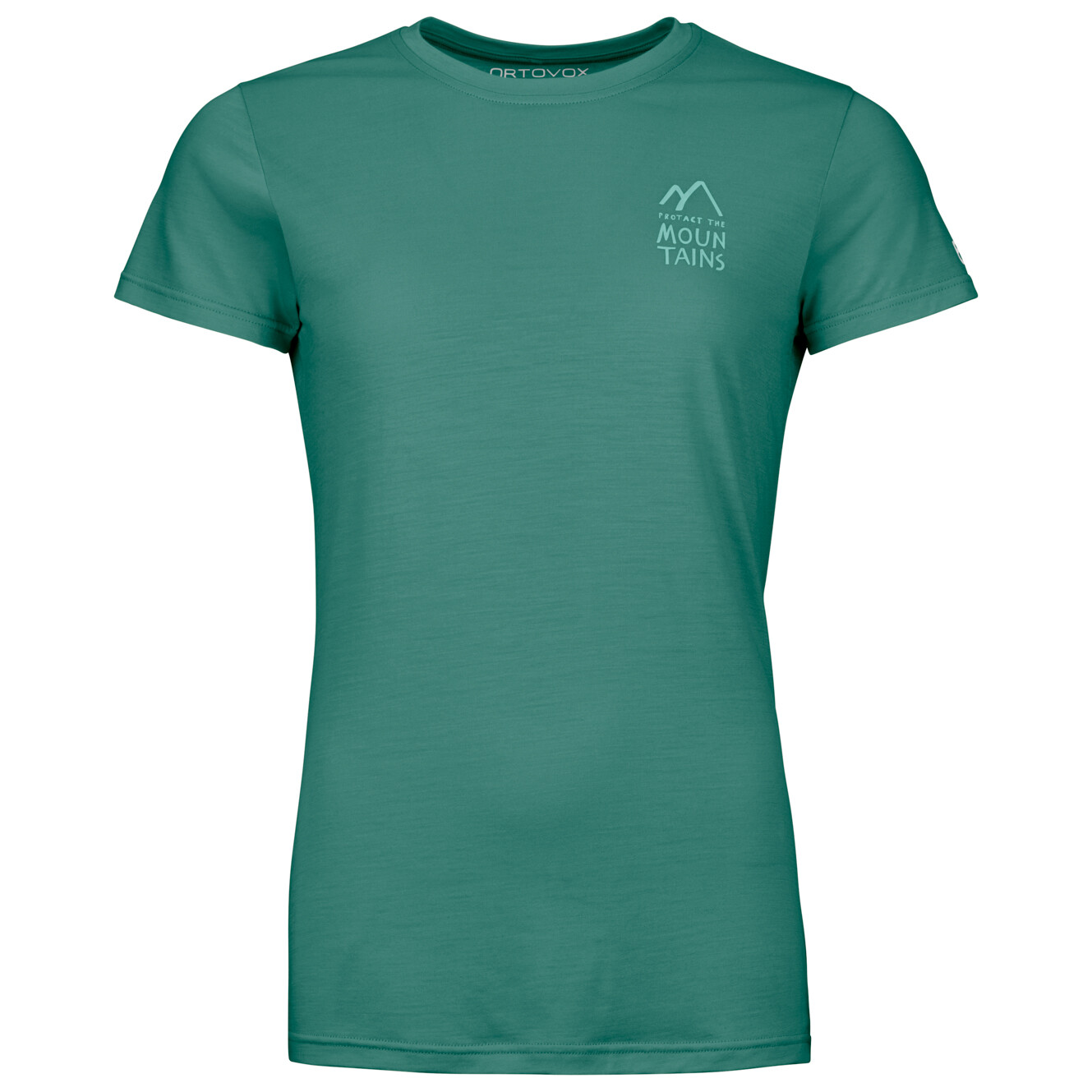 

Рубашка из мериноса Ortovox Women's 120 Cool Tec Mountain Duo T Shirt, цвет Arctic Grey