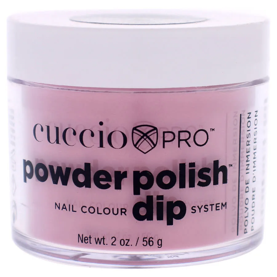 Cuccio Ladies Pro Powder Polish Nail Colour Dip System Powder 1,6 унции Розовый с мерцанием Для ногтей 012443552008