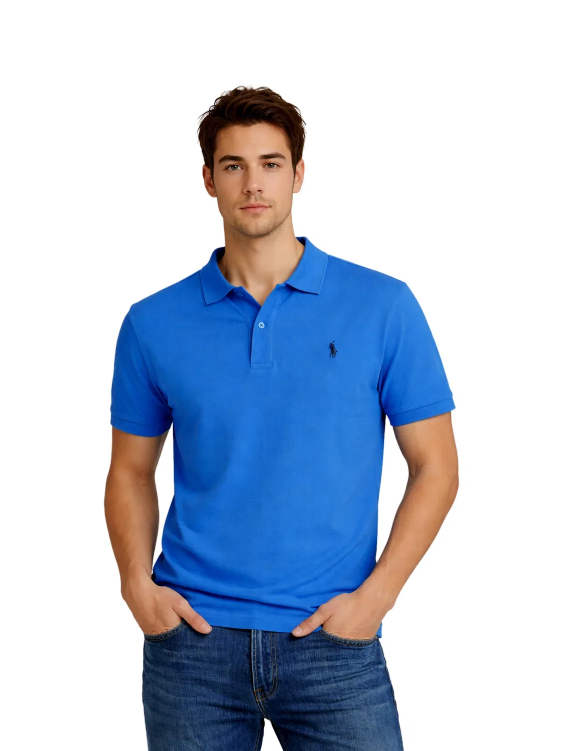 Рубашка U.S. Polo Assn., Blue — фото 3