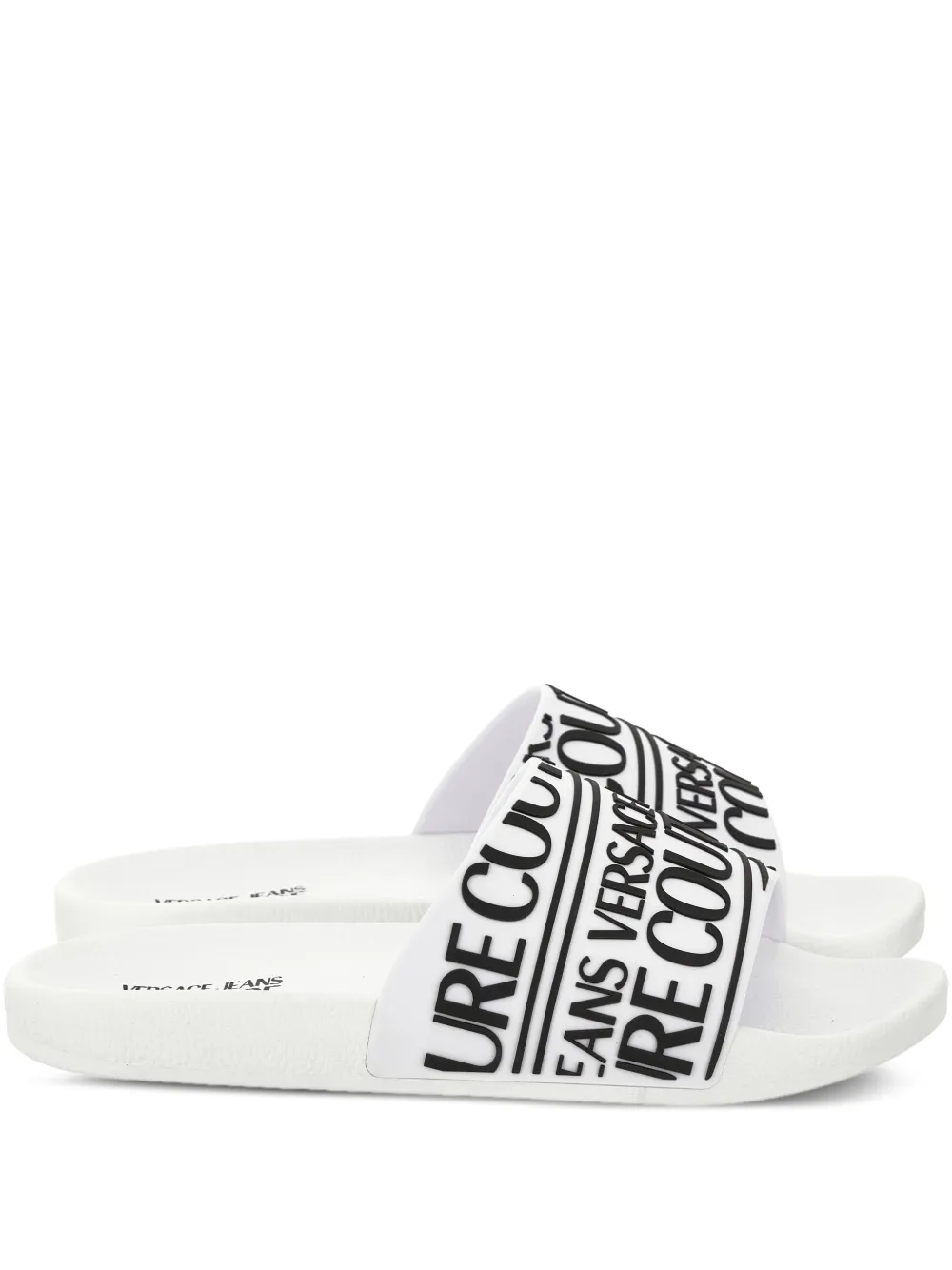 

Слайды с логотипом Versace Jeans Couture, белый