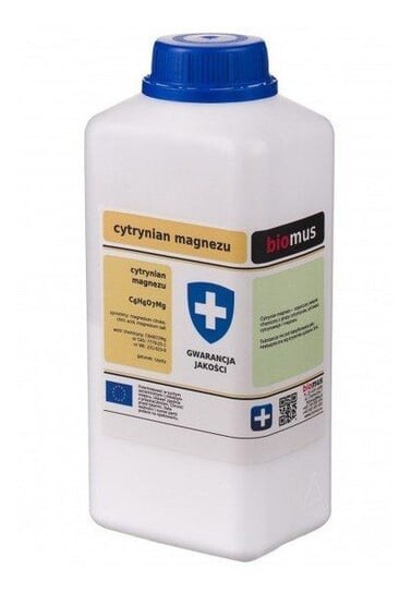 

Biomus, цитрат магния, 500 г