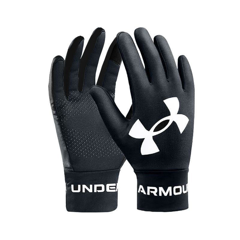 

Перчатка Under Armour для велоспорта, зимних видов спорта и бега, защитная, унисекс, тёмный дымчато-серый, грязный розовый