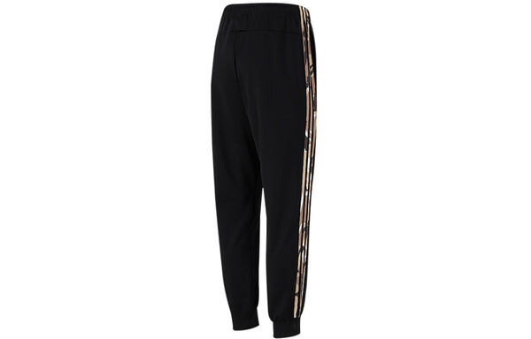 Спортивные штаны Men's adidas Contrasting Colors Stripe Knit Bundle Feet Sports Pants/Trousers/Joggers Black, черный — фото 2