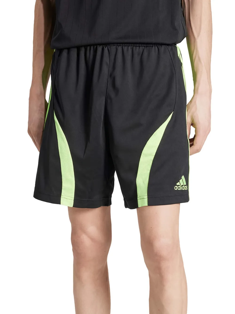 Спортивные шорты со вставками Adidas, черный — фото 2