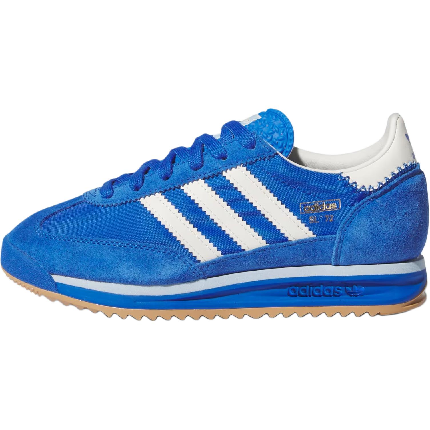 

Adidas Originals Детские кроссовки SL 72 RS с противоскользящей подошвой, износостойкие, синие, белые