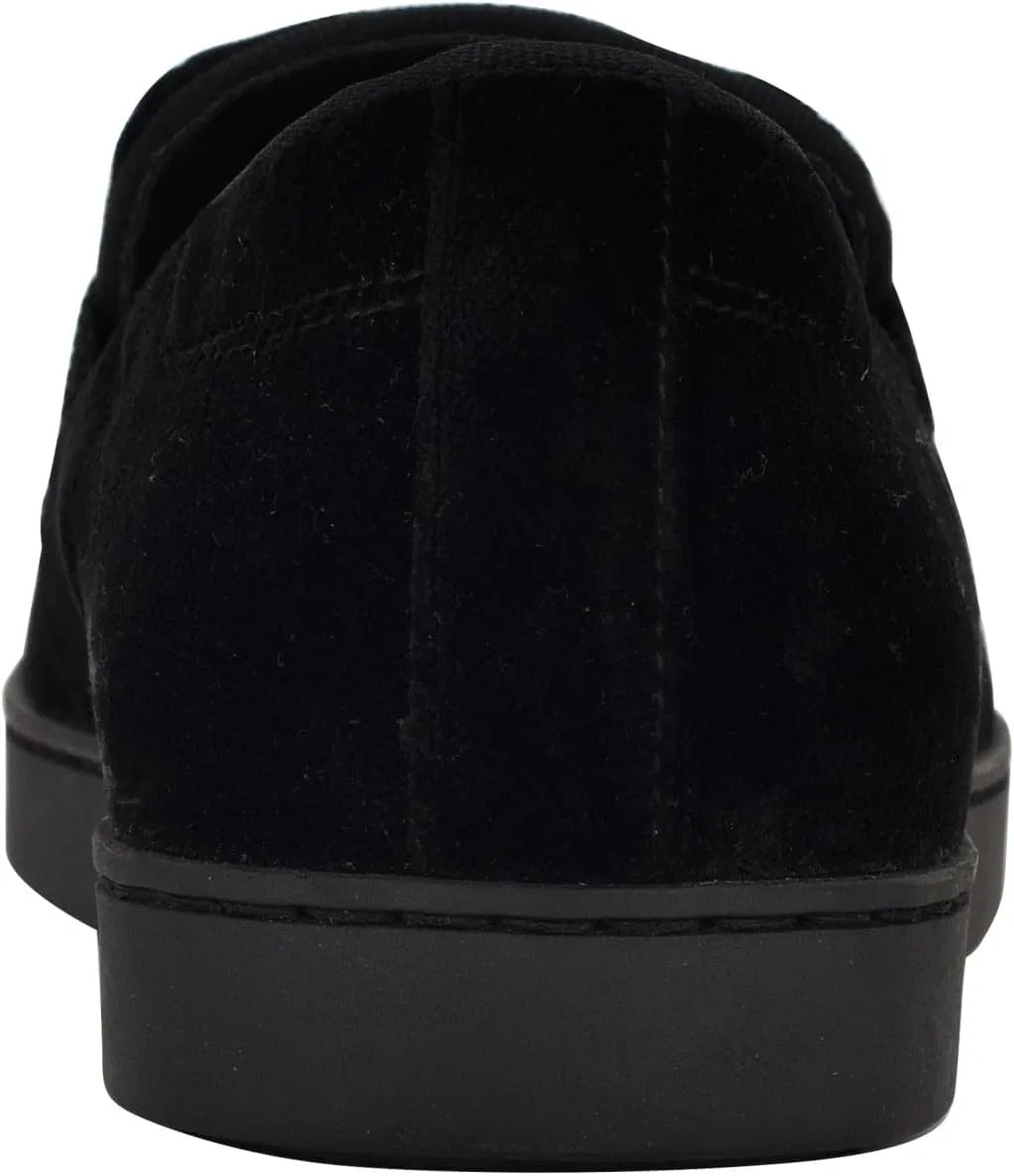 Туфли Calvin Klein Mens Fayze, Black Velvet 001 — фото 3