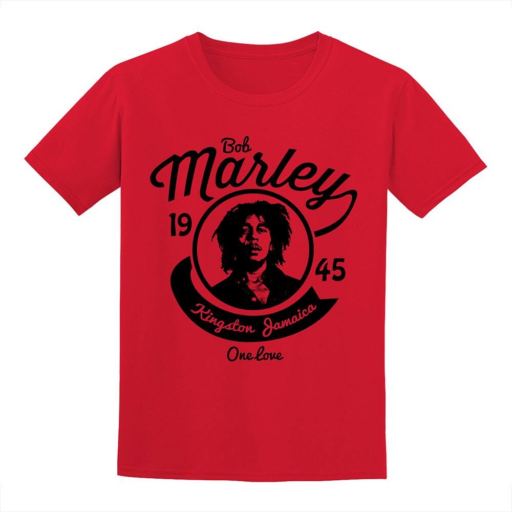

Мужская футболка Bob Marley Licensed Character, красный