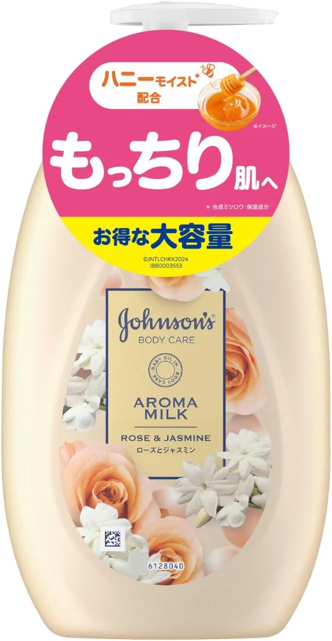 Крем для тела Johnson Body Care Aroma Milk, 500 мл, аромат розы и жасмина Johnson'S Body Care