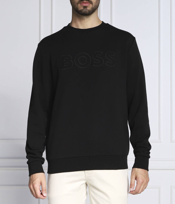

Толстовка Boss Orange Welogrew Regular Fit, черный