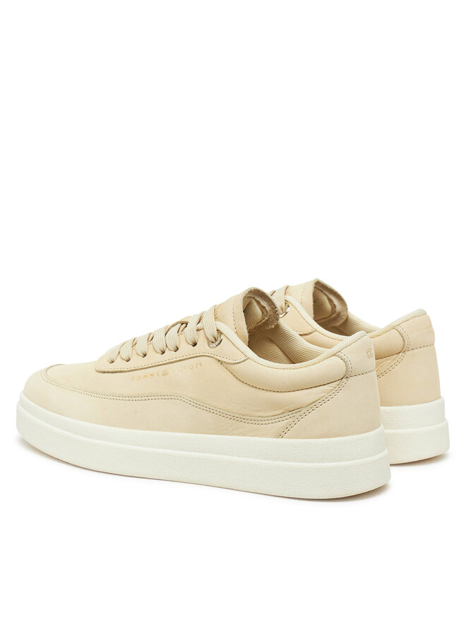 Кроссовки Tommy Hilfiger Modern Court Sneaker Nubuck FW0FW08462, бежевый — фото 3