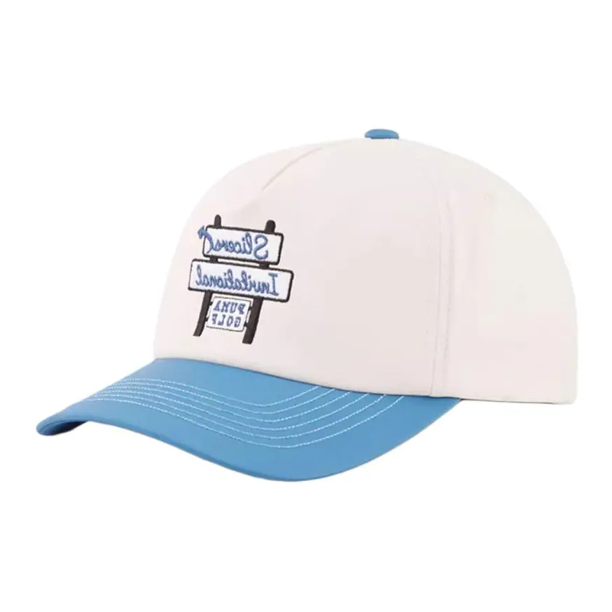 

PUMA Эластановый бейсболка мужская бело-голубая, White-Horizon Blue