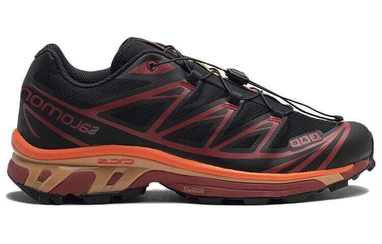 Кроссовки Salomon Hiking Unisex, черный/темно-красный — фото 2