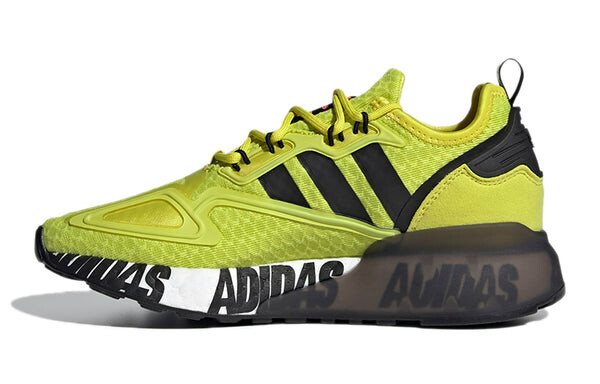 Кроссовки zx 2k boost j Adidas, желтый — фото 2