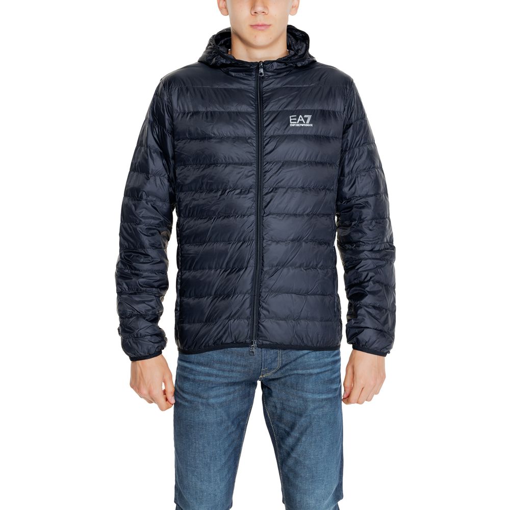 

Двухцветная куртка из полиамида Armani EA7 Emporio