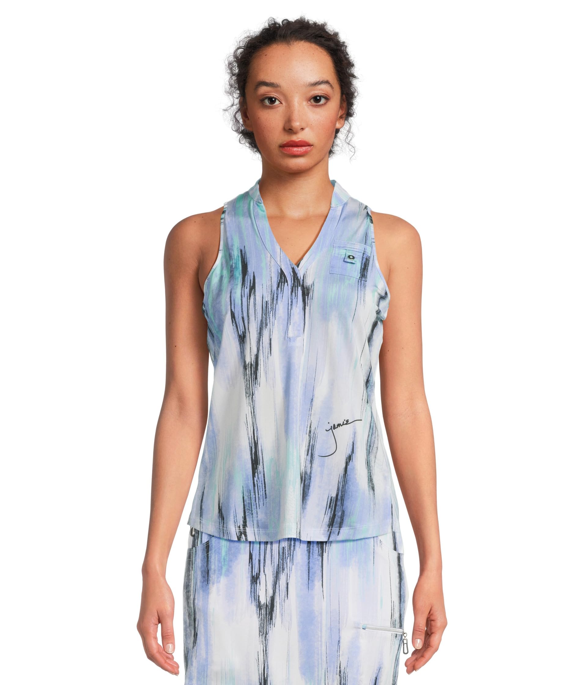 

Топ Jamie Sadock Matrix Print, цвет Multi Tone