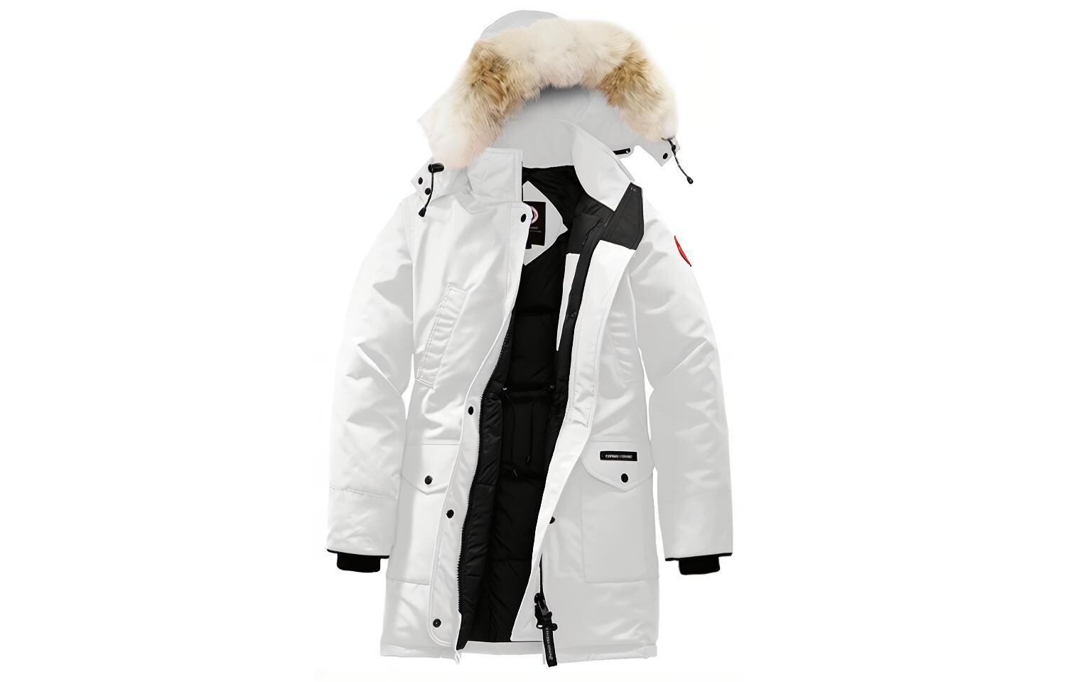 

Женский пуховик Canada Goose, белый