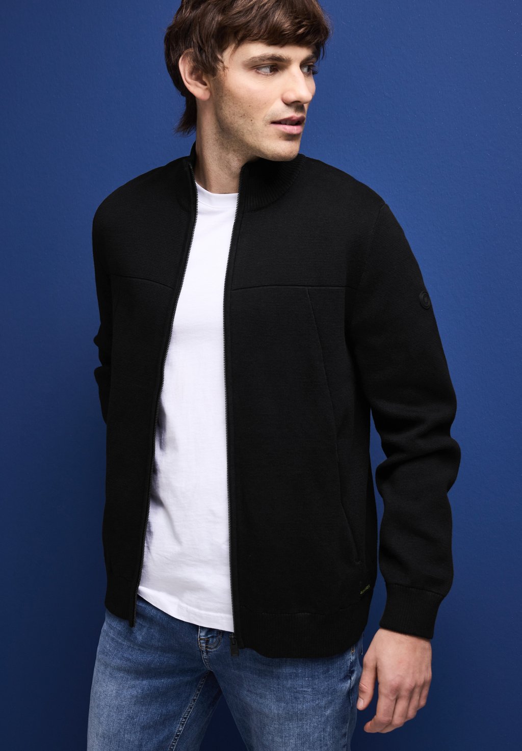 

Кардиган MIT ZIPPER Street One MEN, черный