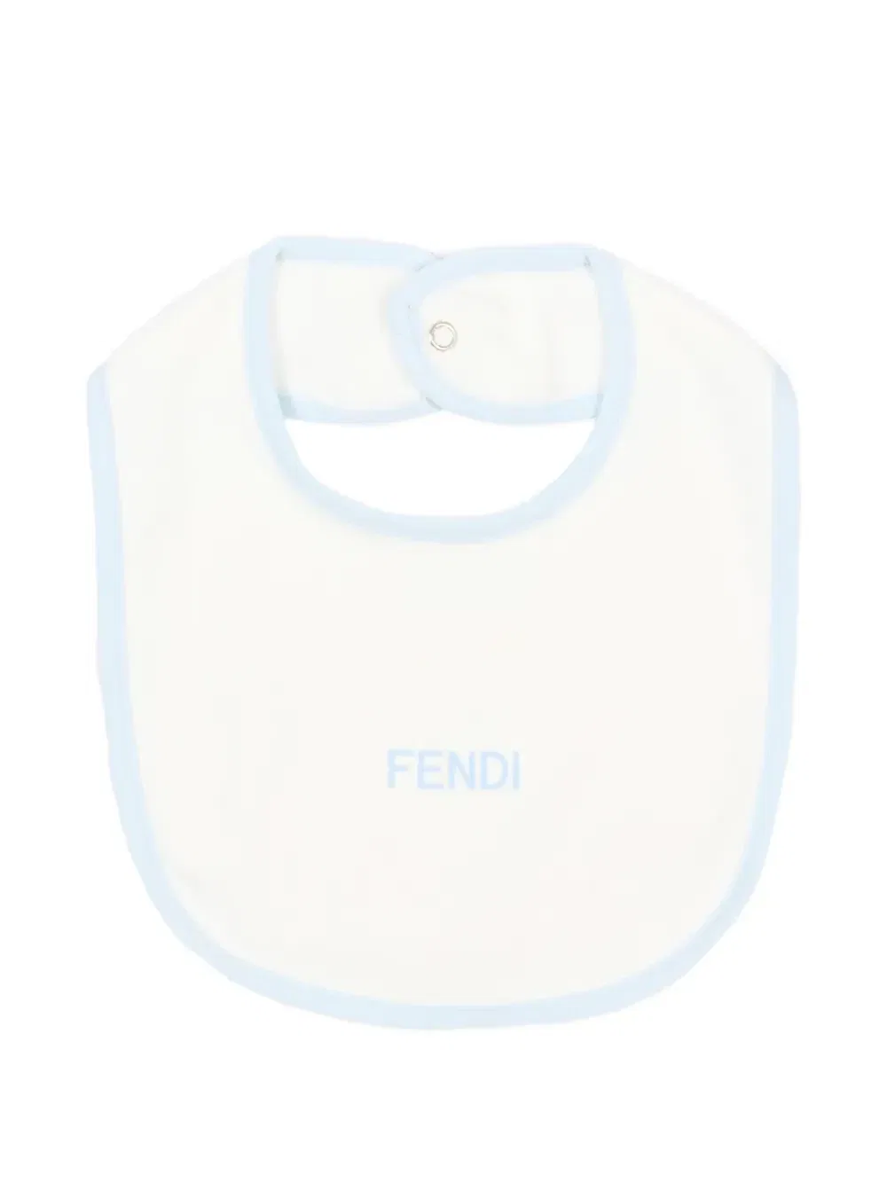 Комплект детской одежды с принтом медведя (из трех предметов) FENDI KIDS, синий — фото 4