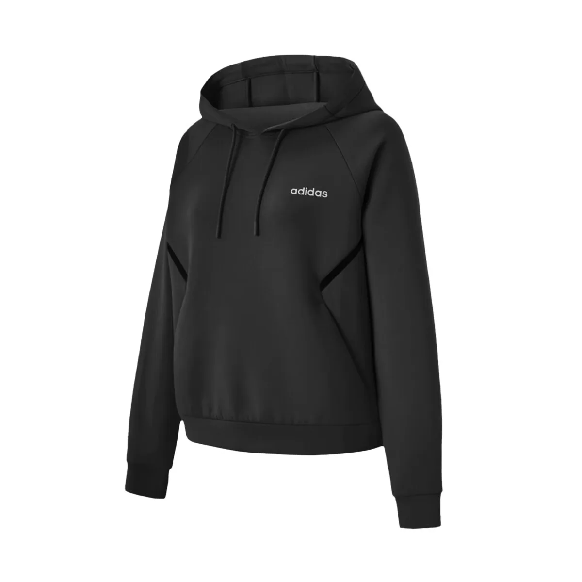 Adidas Толстовка женская с капюшоном черная