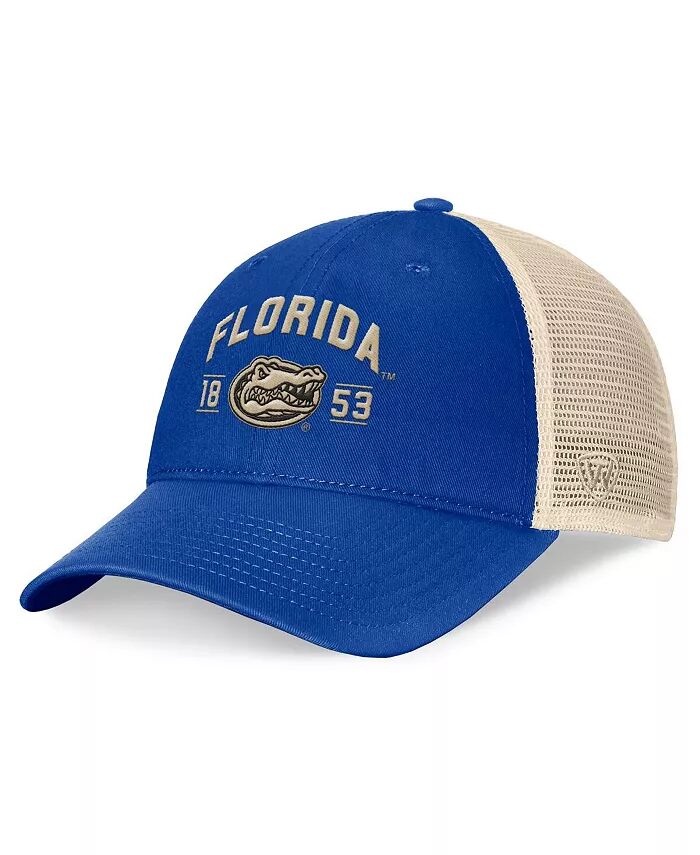 

Мужская регулируемая кепка Royal Florida Gators Heritage Waylon Trucker Top of the World