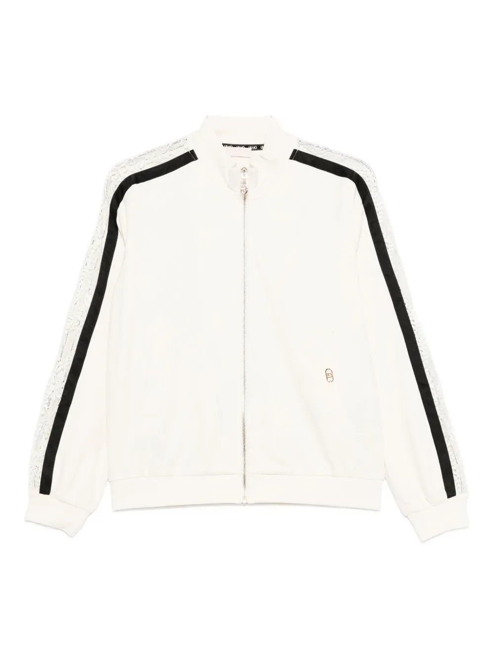 

Толстовка lace-insert track top LIU JO, нейтральный