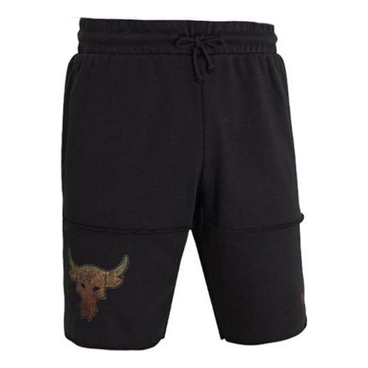 

Шорты project rock brahma bulls shorts 'black' Under Armour, черный