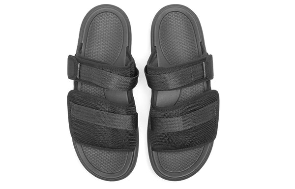 Тапочки 3201 series velcro fashion sports slippers black New Balance, черный — фото 4