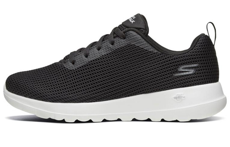 

GO WALK 1 Туфли-слипоны женские низкие черные/белые Skechers