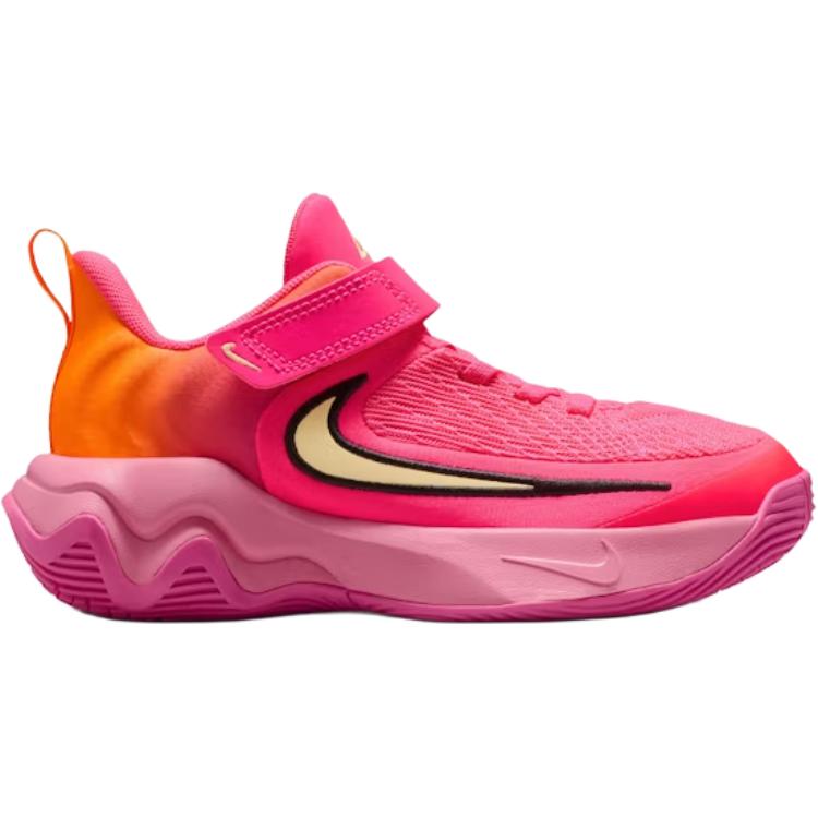 Nike Детские баскетбольные кроссовки Giannis Immortality 4 Low Top, розовые, для детей 3-7 лет — фото 2