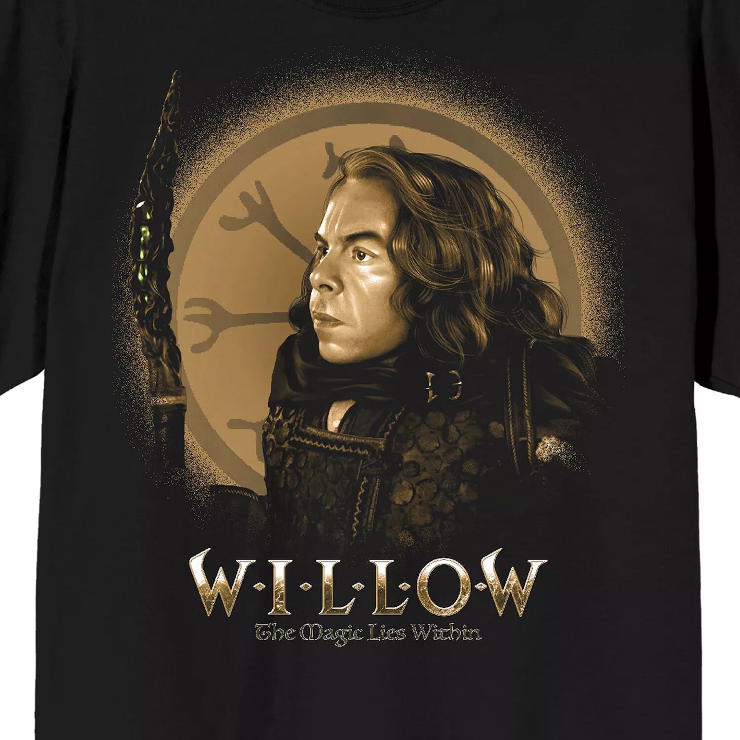 

Мужская футболка с рисунком Willow Disney+ Nelwyn Licensed Character