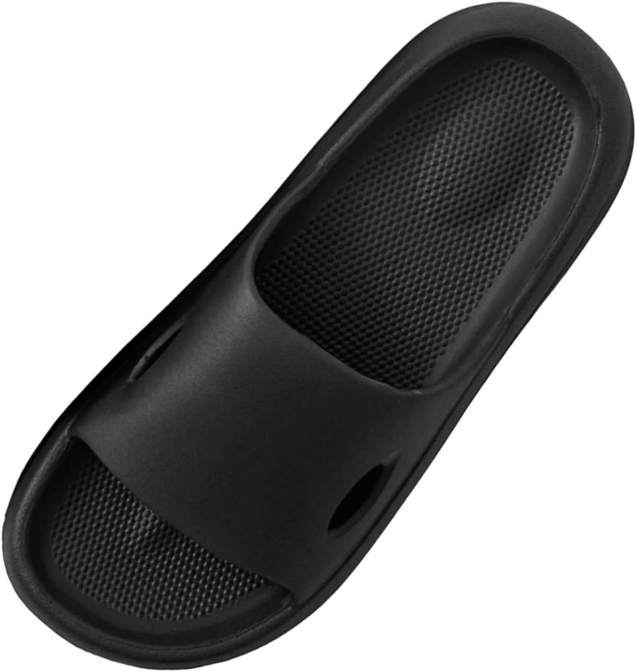 Мужские туфли Generic Thick Mens Shoes - Мужские тапочки, Комфортные, Открытые, Повседневные, Обувь, Мягкая подошва, Легкие, Тапочки, Минималистичные Generique, черный