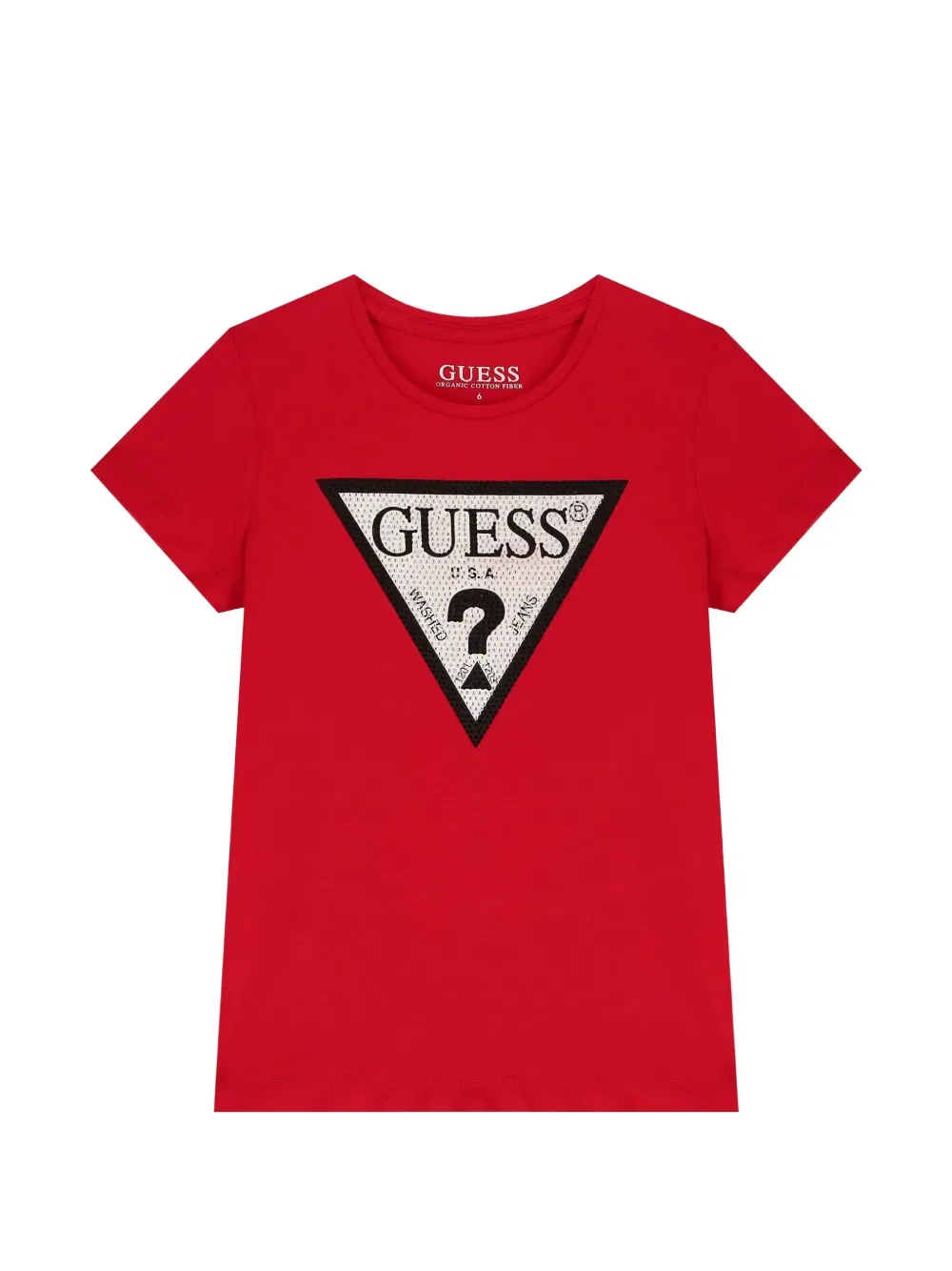 Футболка с логотипом Guess Kids, красный