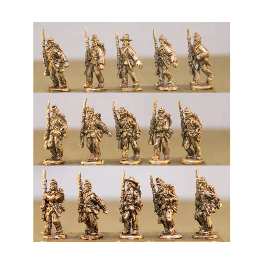 

Солдаты - Плечи, Blue and the Gray Miniatures - Union (15mm)