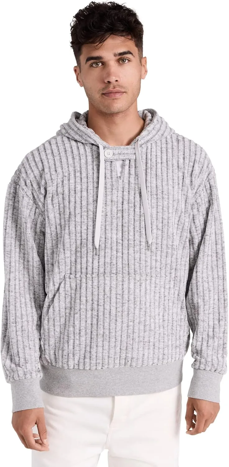 

Толстовка Club Monaco с капюшоном из текстурированного велюра