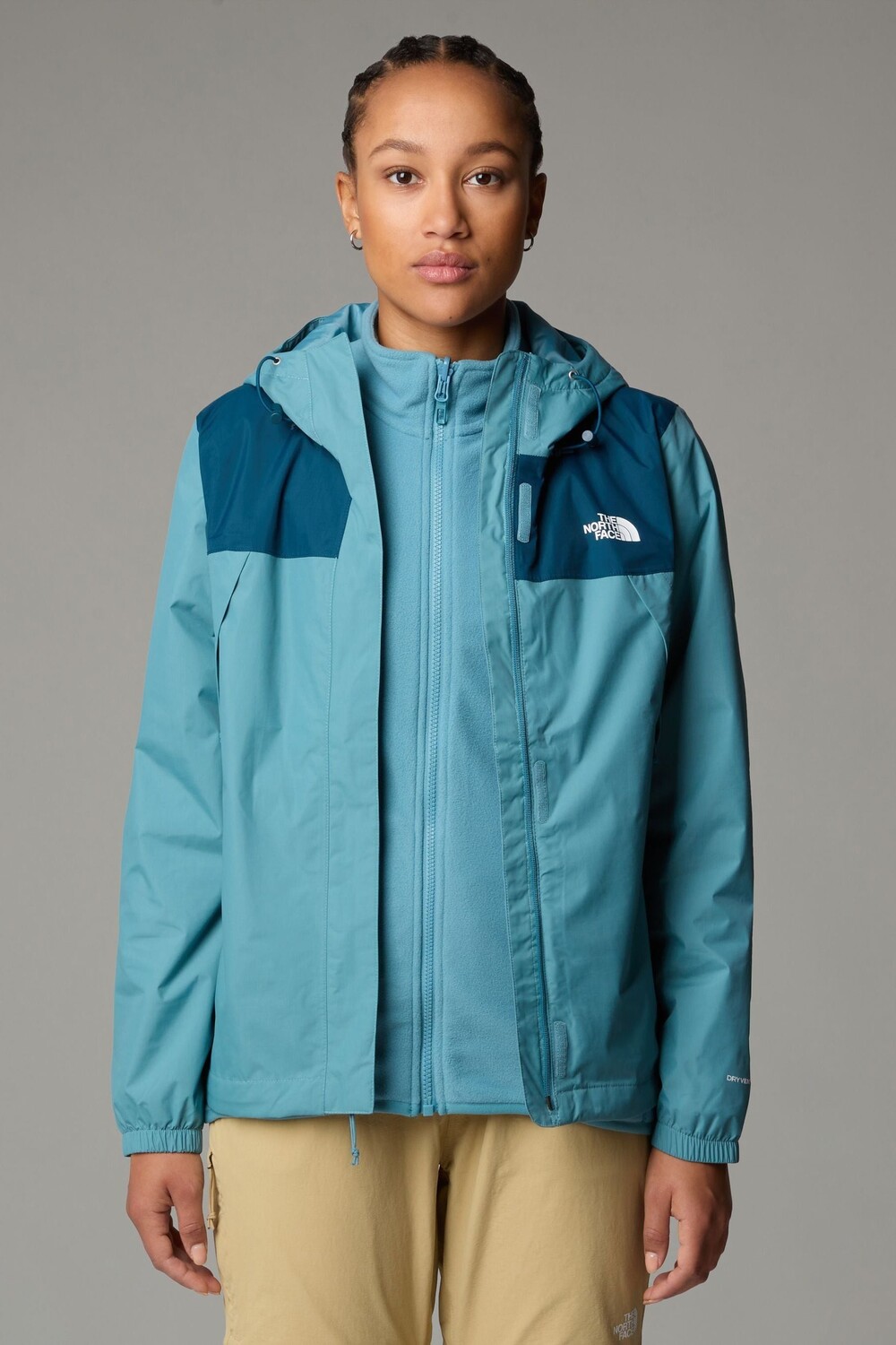 

Водонепроницаемая куртка Antora The North Face, синий