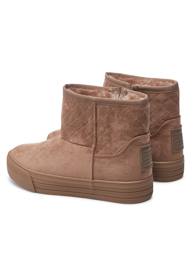 Ботильоны на плоской подошве Big Star Shoes, коричневый — фото 3