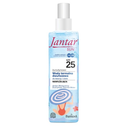 

Jantar Sun Увлажняющая янтарная термальная вода SPF25 2 Markenlos