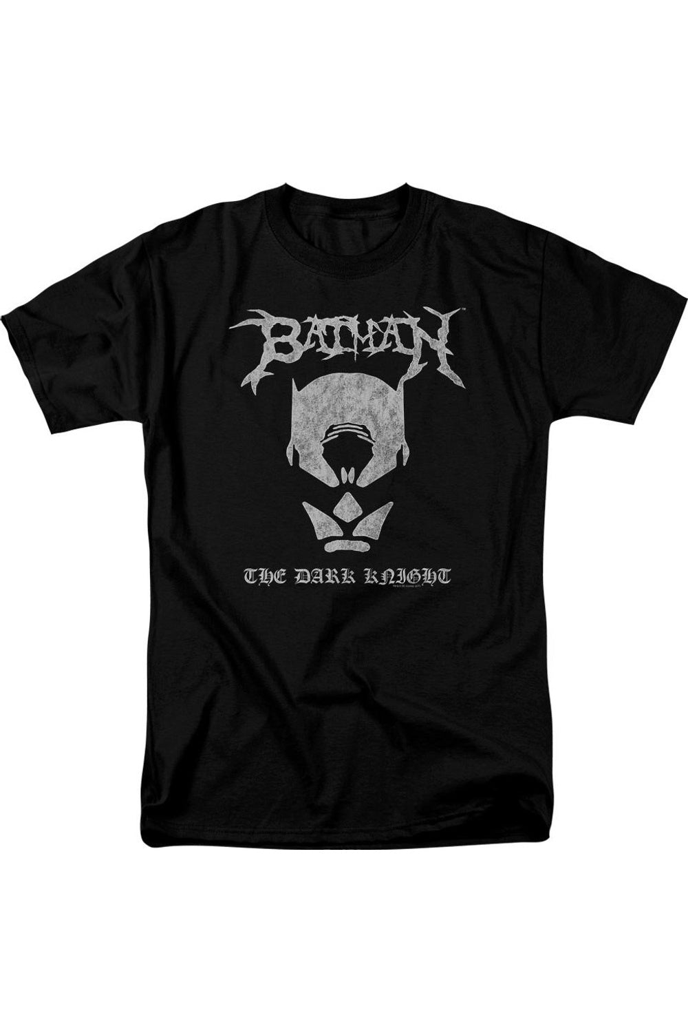 

Футболка Batman Black Metal Batman с коротким рукавом для взрослых Gildan