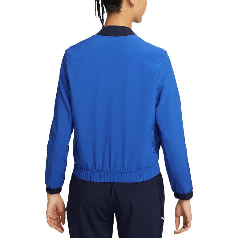 Nike Женская куртка Dri Fit королевского синего цвета, Royal Blue — фото 3
