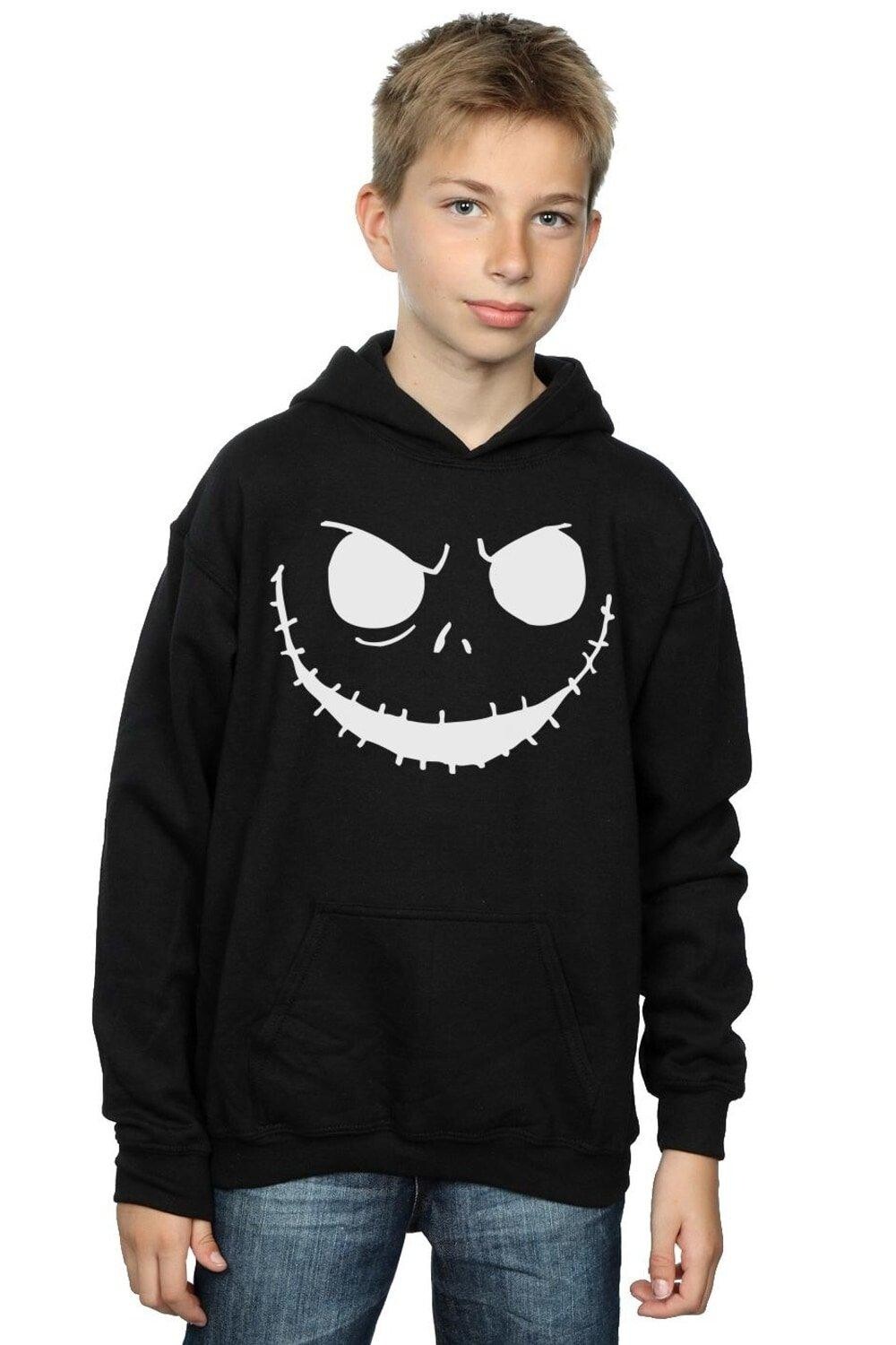 

Толстовка с капюшоном «Кошмар перед Рождеством» Jack's Face Disney, черный