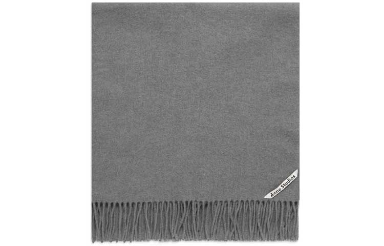 

Вязаные шарфы Unisex Acne Studios, heather серый