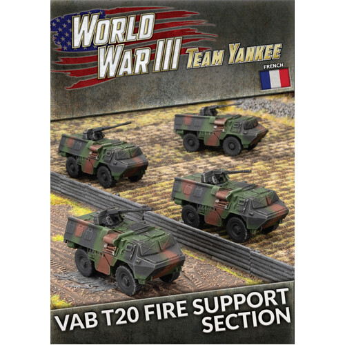 

Фигурки Vab T20 Fire Support Section (X4)