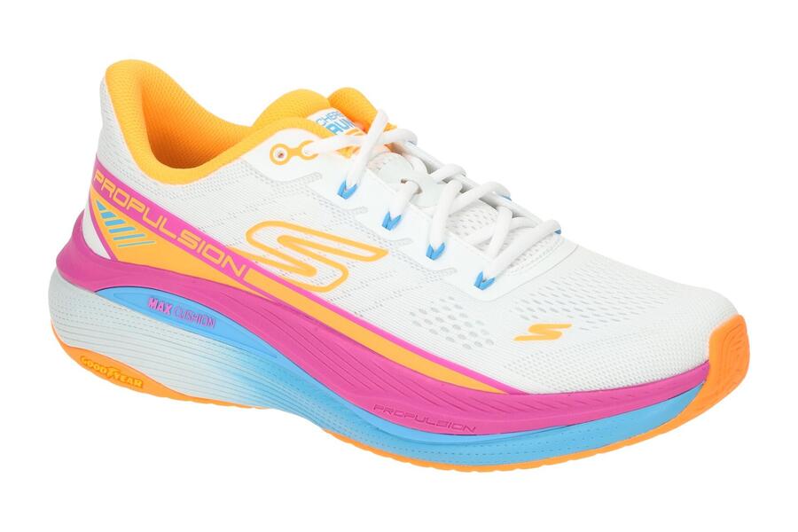 

Кроссовки Skechers MAX CUSHIONING Propulsion белые многоцветные 128901